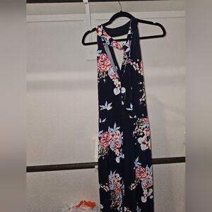 New York and Company floral maxi dress
